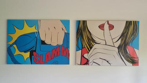 Deborah Azzopardi POP ART 2 illustraties, Antiek en Kunst, Kunst | Overige Kunst, Ophalen