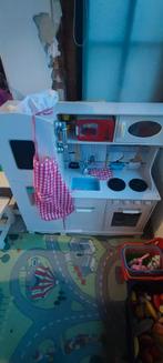 Houte Speel keukentje met toebehoren, Kinderen en Baby's, Ophalen, Gebruikt, Hout, Speelkeuken