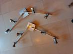 2 draaibare inox armaturen voor spots, Enlèvement, Comme neuf