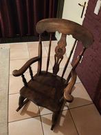 Prachtige houten schommelstoel, Antiek en Kunst, Ophalen