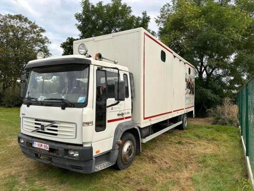 Paardenvrachtwagen, Autos, Camions, Particulier, Cruise Control, Volvo, Diesel, Euro 3, Boîte manuelle, Blanc, Gris, Tissu, Propulsion arrière