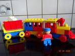 duplo, eerste treintje met locomotief en wagonnetjes*VINTAGE, Kinderen en Baby's, Ophalen of Verzenden, Duplo