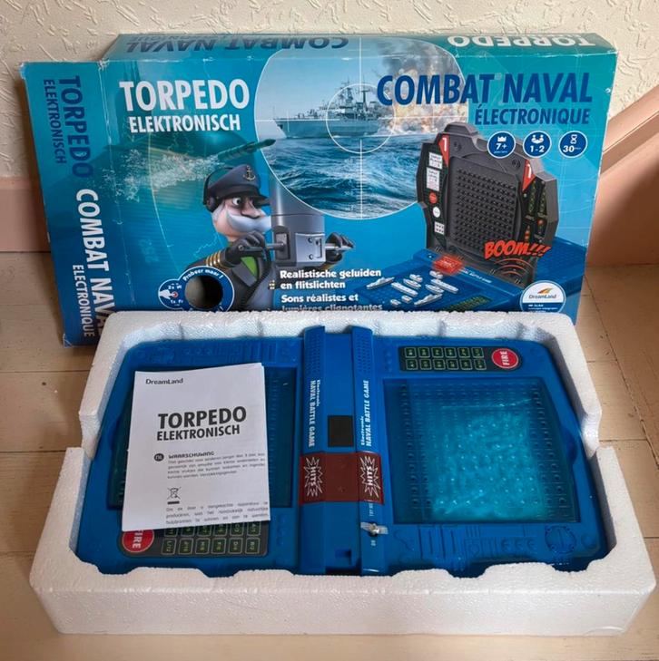 Touch-Coulé  / Combat Naval Électronique, Hobby & Loisirs créatifs, Jeux de société | Jeux de plateau, Neuf, 1 ou 2 joueurs, Enlèvement ou Envoi