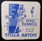 s/b STELLA ARTOIS avec surcharge 1965, Collections, Marques de bière, Stella Artois, Enlèvement ou Envoi