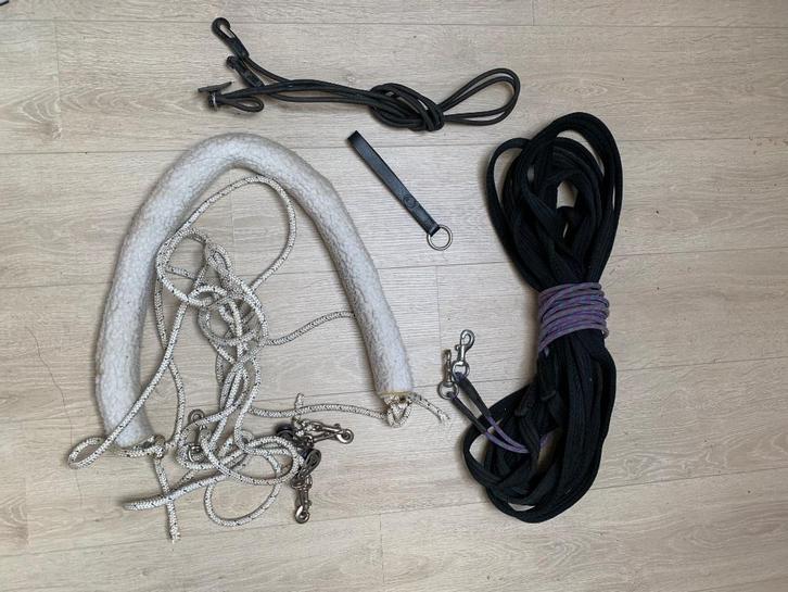 Longeermateriaal, Dieren en Toebehoren, Paarden en Pony's | Hoofdstellen en Tuigage, Gebruikt, Overige soorten, Ophalen of Verzenden