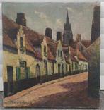 huile sur toile signe mia van genesen, Antiek en Kunst, Ophalen of Verzenden