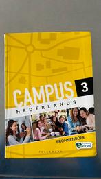Campus 3 Nederlands bronnenboek, Boeken, Schoolboeken, Ophalen, Zo goed als nieuw, Nederlands