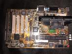 Pentium 2 Moederbord met 350MHz CPU, 64MB RAM, AGP, Computers en Software, Gebruikt, Overige soorten, Ophalen of Verzenden, Slot1