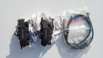 Hayabusa 2008-2017 Remklauwen L+R met leidingen, Brembo pads beschikbaar voor biedingen