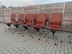 Design stoelen kantoor replica lot 9 stuks, Huis en Inrichting, Ophalen of Verzenden, Gebruikt, Bruin