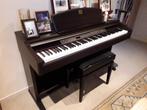 Piano Yamaha CLP 130 + zitbank, Musique & Instruments, Enlèvement, Comme neuf, Brun, Piano