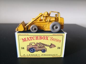 Lesney Matchbox #24 Hydraulic Excavator in doosje  beschikbaar voor biedingen
