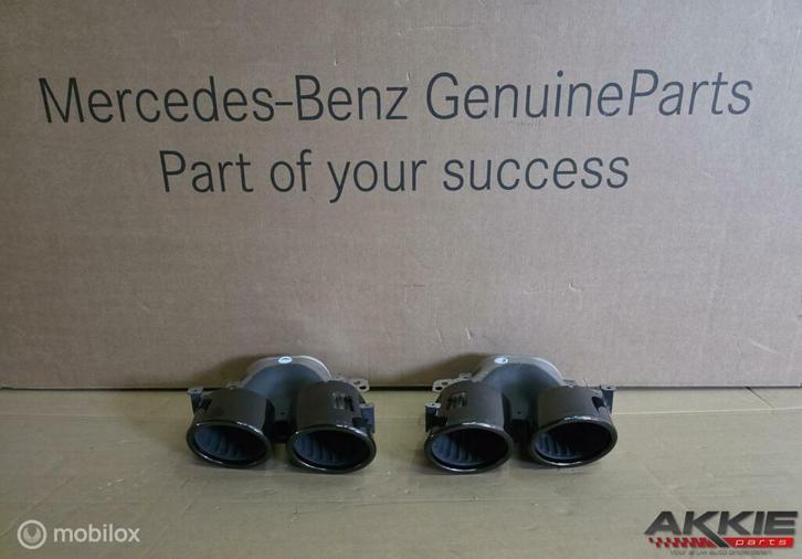 Mercedes A45 CLA45 GLA45 C43 GLE53 AMG Uitlaatsierstukken, Auto-onderdelen, Uitlaatsystemen, Gebruikt, Ophalen of Verzenden