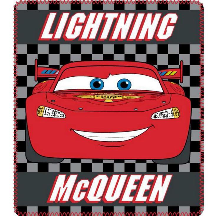 Disney Cars Fleece Deken - Lightning McQueen, Kinderen en Baby's, Overige Kinderen en Baby's, Nieuw, Ophalen of Verzenden