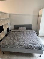 Bed + matras - 160x200 cm, Huis en Inrichting, Slaapkamer | Bedden, Ophalen, Tweepersoons, Zo goed als nieuw, 200 cm
