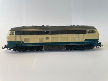 Set Marklin BR216 (3074 Digital omgebouwd) + Delta Control beschikbaar voor biedingen