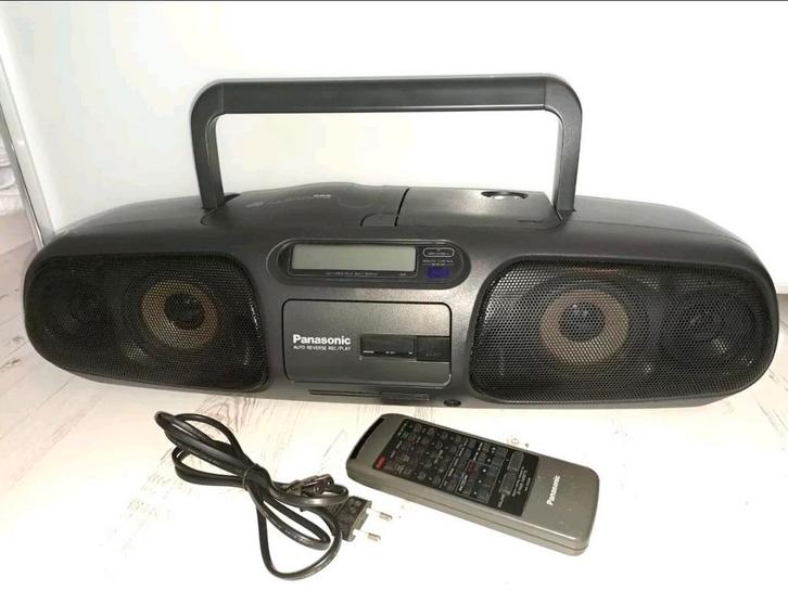 Panasonic rx-ds45 vintage Boombox, top geluid!, Audio, Tv en Foto, Radio's, Zo goed als nieuw, Radio, Met cd-speler, Ophalen of Verzenden