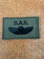 SAS wing tactical patch, Verzamelen, Militaria | Algemeen, Verzenden, Landmacht, Embleem of Badge