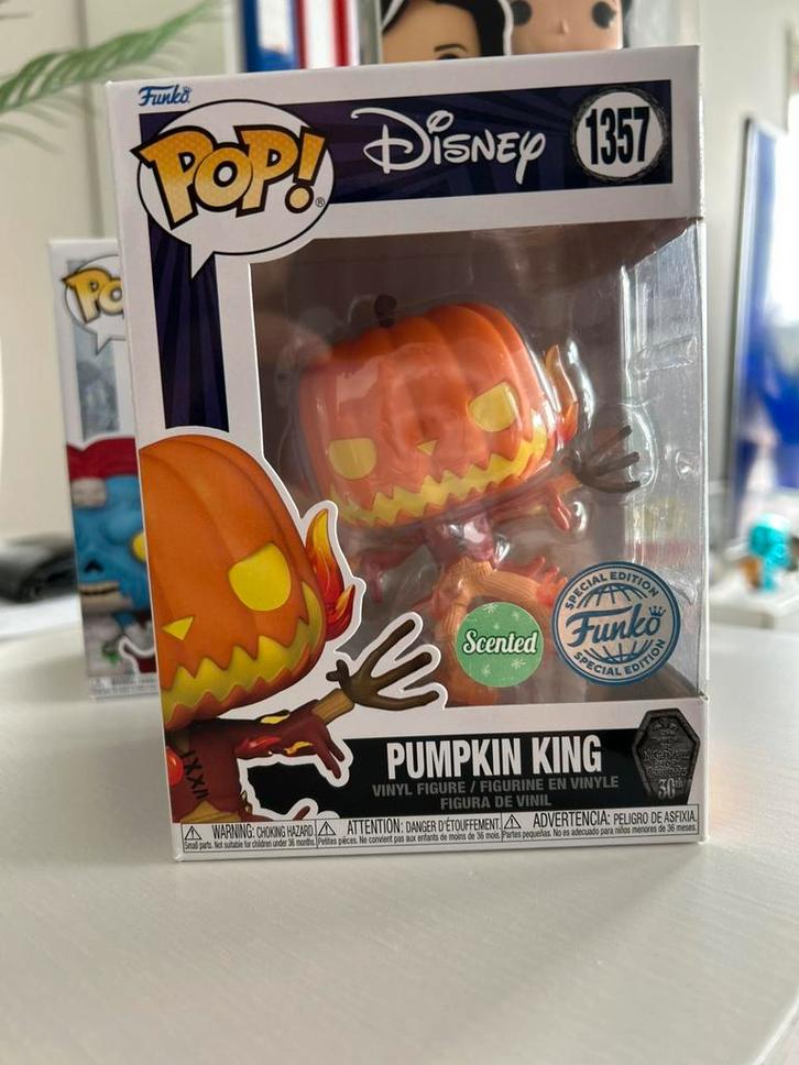 Funko pumpkin king, Verzamelen, Poppetjes en Figuurtjes, Zo goed als nieuw, Ophalen