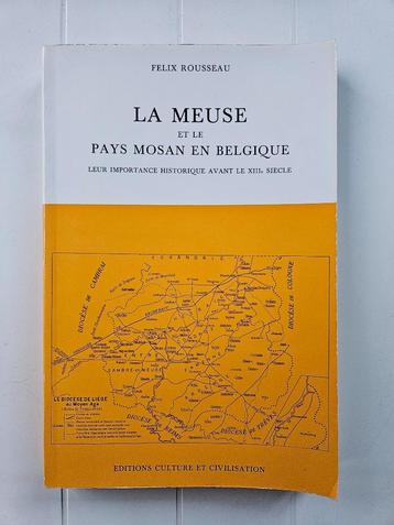 La Meuse et le Pays Mosan en Belgique disponible aux enchères