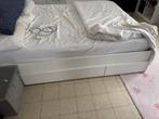 2 persoonsbed met extra ergonomische lattoflex, Ophalen, Zo goed als nieuw