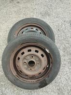 roue et pneu daewoo chevrolet matiz x2 toyo, Gebruikt, 155 mm, 13 inch, Banden en Velgen