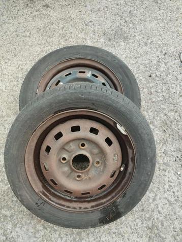roue et pneu daewoo chevrolet matiz x2 toyo beschikbaar voor biedingen