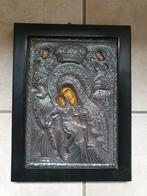 Grieks Icoon - Zilver 950 - Byzantijnse kunst - Clarté, Antiek en Kunst, Ophalen