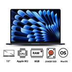 apple macbook air 15 inch met garantie (nieuw), Ophalen, 256 GB, 15 inch, 8 GB