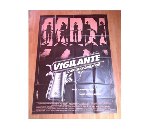 Affiche du film Vigilante de Lustig (1983) - 120 x 160 cm, Verzamelen, Posters, Gebruikt, Film en Tv, Deurposter of groter, Rechthoekig Staand