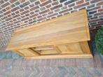Eiken tv meubel, Huis en Inrichting, Kasten |Televisiemeubels, Ophalen of Verzenden, Zo goed als nieuw
