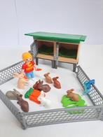 Playmobil konijnenhok met buitenren, Ophalen, Zo goed als nieuw, Complete set