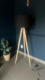 Zuiver tripod wood vloerlamp, Ophalen, Zo goed als nieuw