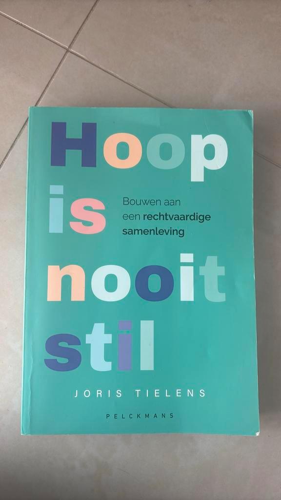 Joris Tielens - Hoop is nooit stil, Boeken, Schoolboeken, Zo goed als nieuw, Nederlands, Ophalen