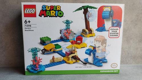 lego super mario 71398 dorries strandboulevard, Kinderen en Baby's, Speelgoed | Duplo en Lego, Nieuw, Lego, Complete set, Ophalen of Verzenden