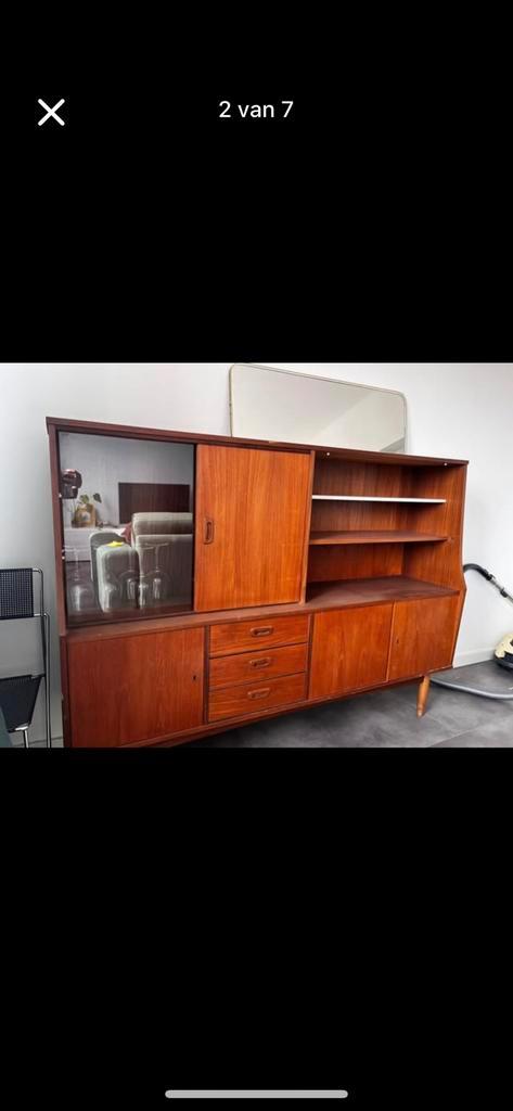 Vintage barkast, Huis en Inrichting, Kasten | Dressoirs, Zo goed als nieuw, Ophalen