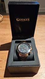 Horloge Gamages of Londen, Handtassen en Accessoires, Horloges | Heren, Staal, Staal, Polshorloge, Zo goed als nieuw