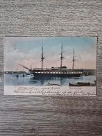 postkaart Amsterdam , Scheepvaart , de Wassenaar , 1904, Ophalen of Verzenden