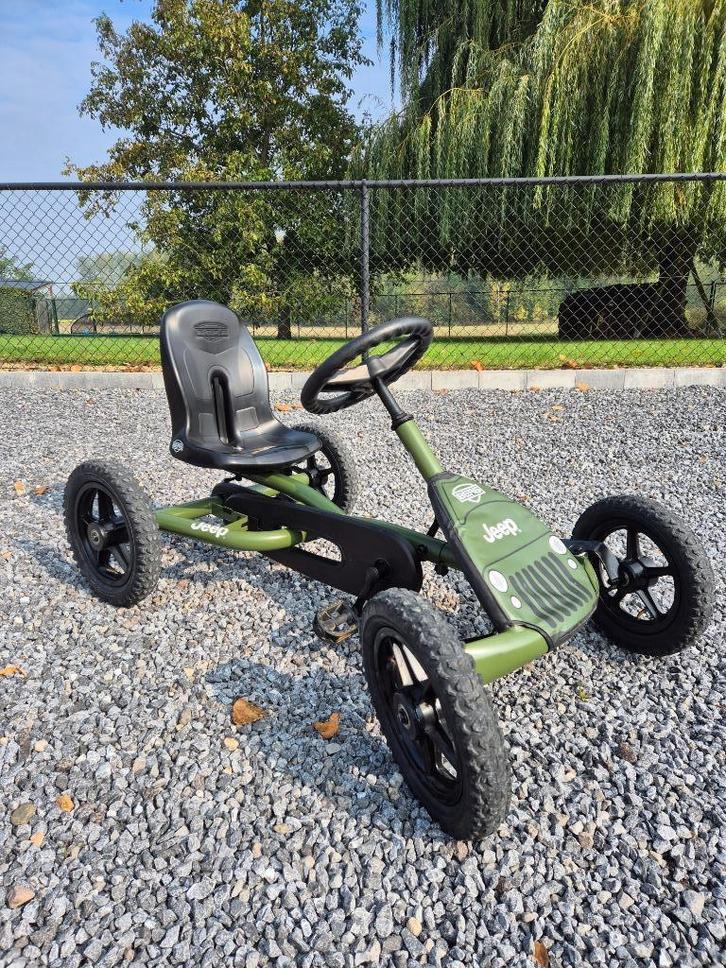 Berg Jeep Go-kart - Klaar voor Avontuur!, Kinderen en Baby's, Speelgoed | Buiten | Skelters, Zo goed als nieuw, Berg, Ophalen