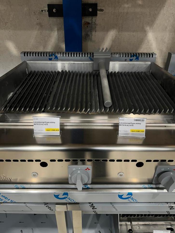 Nieuw Gas Lavasteengrillen!!, Zakelijke goederen, Horeca | Keukenapparatuur, Fornuis, Frituur en Grillen, Nieuw in verpakking