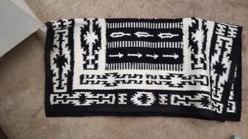 Lonestartack showblanket extra oversized zwart/wit beschikbaar voor biedingen