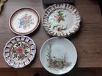 4 assiettes en porcelaine, Enlèvement ou Envoi