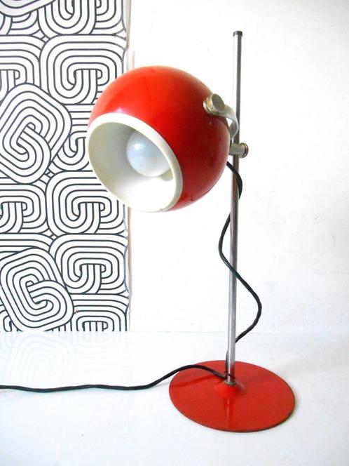 Vintage Eyeball bureaulamp   (jaren '70), Antiek en Kunst, Kunst | Designobjecten, Verzenden