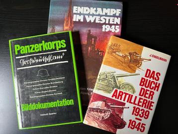 3 Boeken over het Duits leger tijdens Wereld Oorlog 2