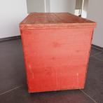 Oude houten vuurkist, Huis en Inrichting, Woonaccessoires | Kisten, Ophalen of Verzenden, Gebruikt