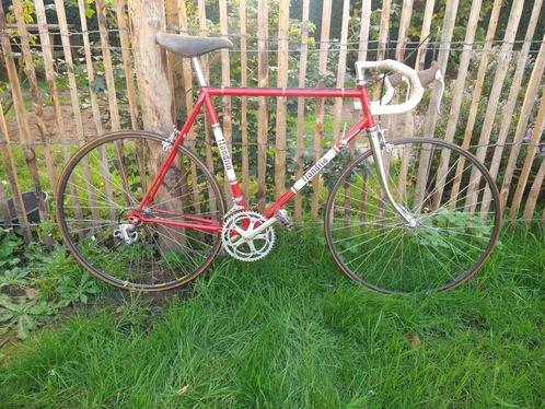 Stalen retro koersfiets Flandria, Fietsen en Brommers, Fietsen | Racefietsen, Zo goed als nieuw, Ophalen of Verzenden