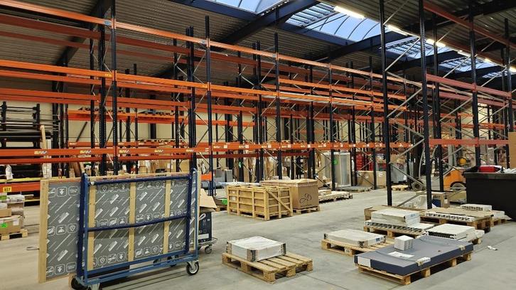 palletstelling / palletrek  in nieuwstaat - grote voorraad, Zakelijke goederen, Kantoor en Winkelinrichting | Magazijn, Stelling en Opslag