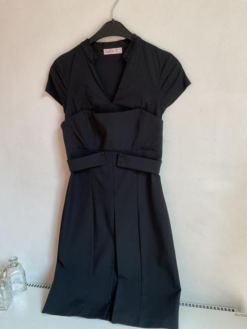Zwart kleedje Anna Rita N, maat 36, Kleding | Dames, Jurken, Maat 36 (S), Zwart, Ophalen of Verzenden