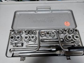 Gedore/ Ransol 1/2" doppenset, 10mm tot 32mm, goede staat beschikbaar voor biedingen