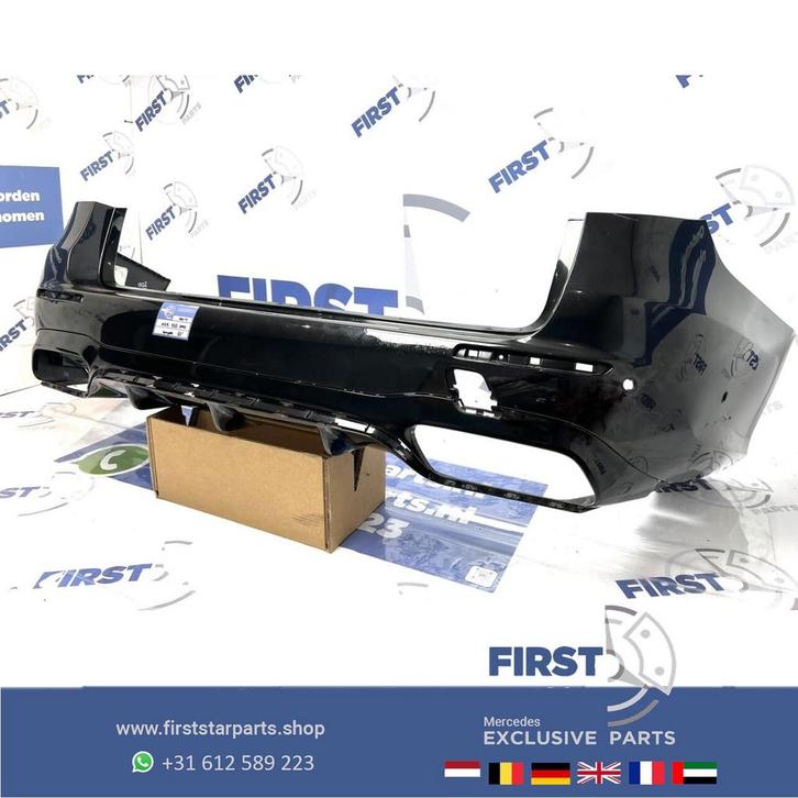 S213 E63 E63S AMG ACHTERBUMPER + DIFFUSER Mercedes E Klasse, Auto-onderdelen, Carrosserie, Bumper, Mercedes-Benz, Achter, Gebruikt